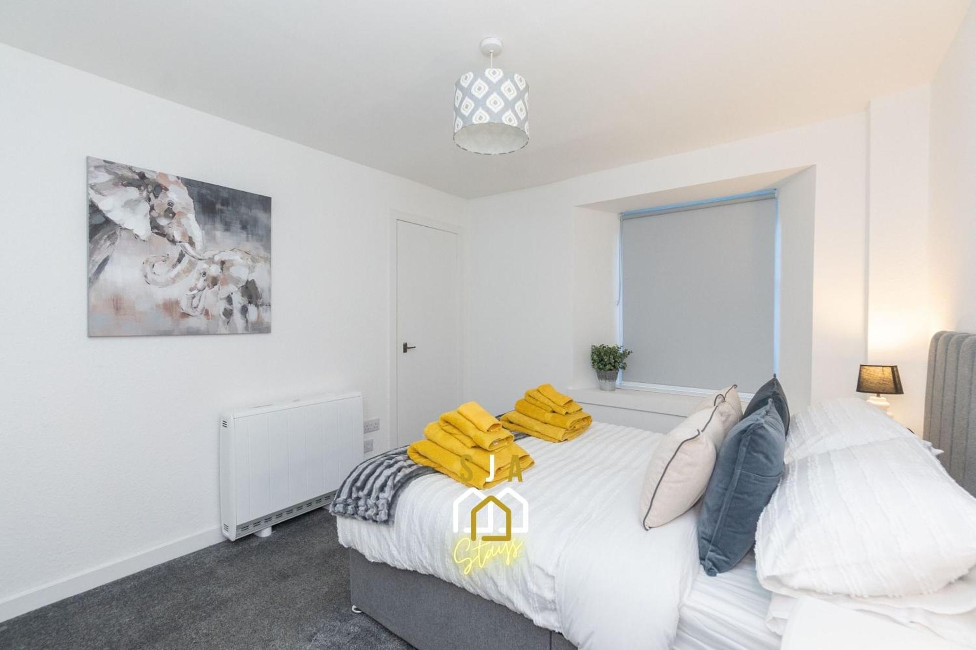 Central City Stay - Sja Stays - 1 Bed Apartment Aberdeen Extérieur photo