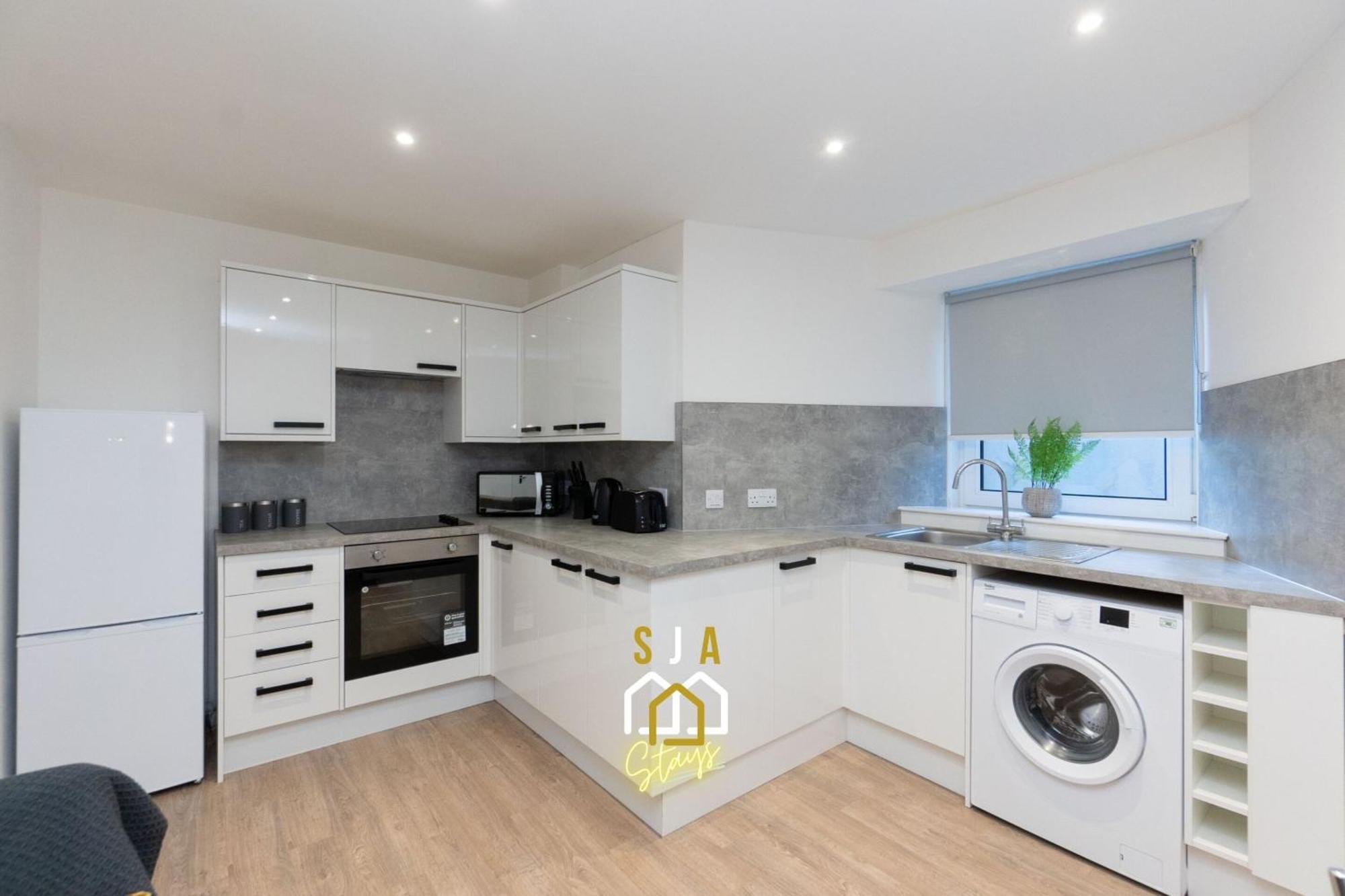 Central City Stay - Sja Stays - 1 Bed Apartment Aberdeen Extérieur photo