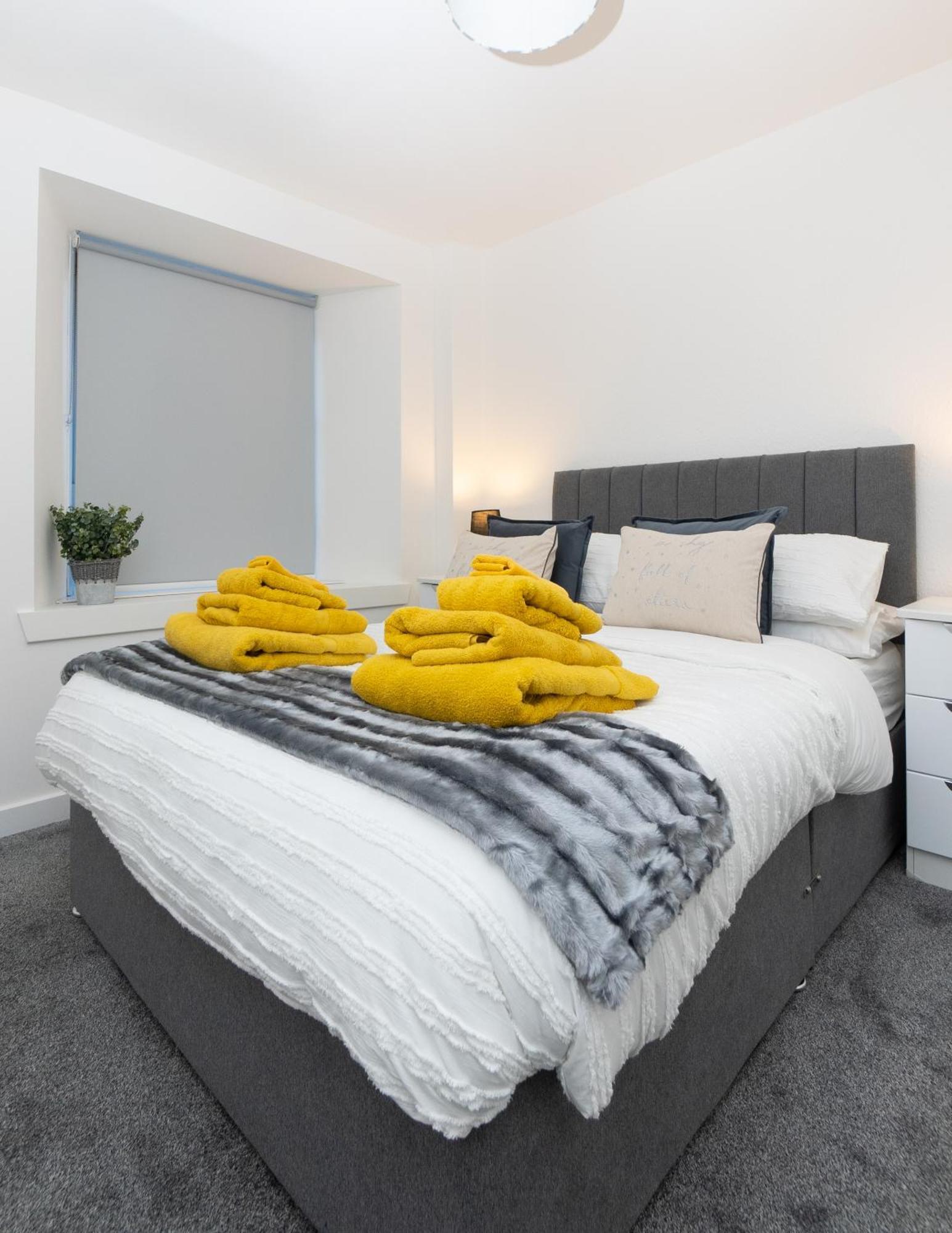 Central City Stay - Sja Stays - 1 Bed Apartment Aberdeen Extérieur photo